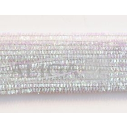 Druciki kreatywne perłowe - KOLOROWA POŚWIATA / 6mm x 30cm op. 40szt.